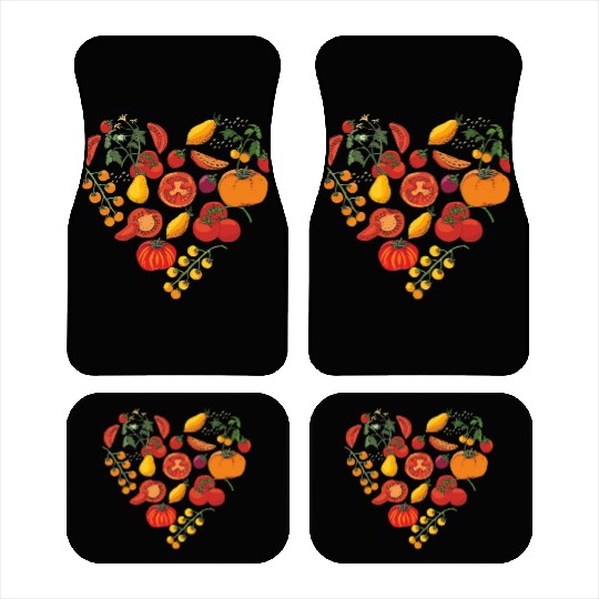 Vegetable Gardener Gardening Tomato Car Mats