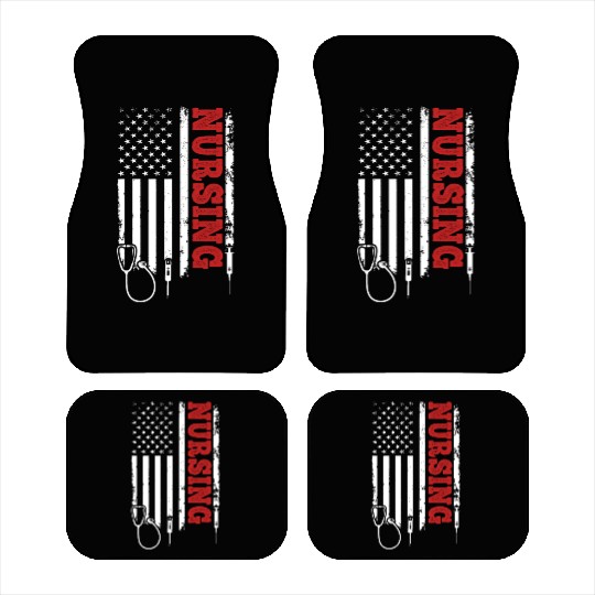 Nursing Registered Nurse Hospital Nurse Nurse US F Car Mats