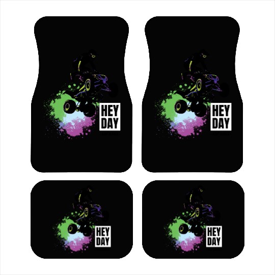 ATV/Quad " Airborne" style logo. By "Hey Day" Car Mats