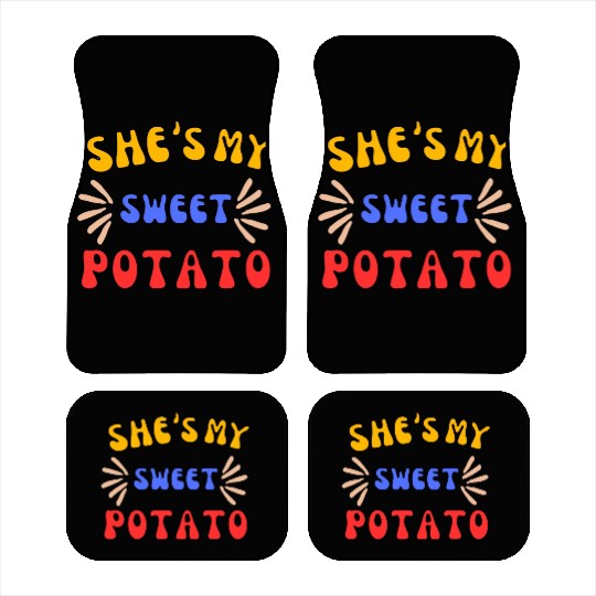 She's My Sweet Potato Car Mats