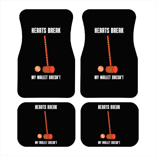 Lawn Game - Golf Croquet Player Car Mats