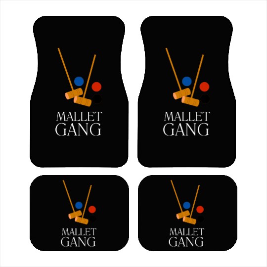 Lawn Game - Golf Croquet Player Car Mats