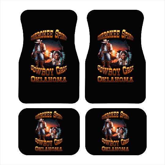 Cherokee Spirit, Cowboy Grit: Oklahoma Car Mats