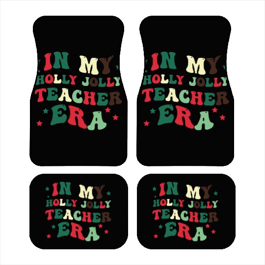 In my holly jolly teacher era Car Mats