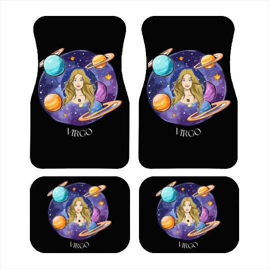 Virgo zodiac sign Car Mats