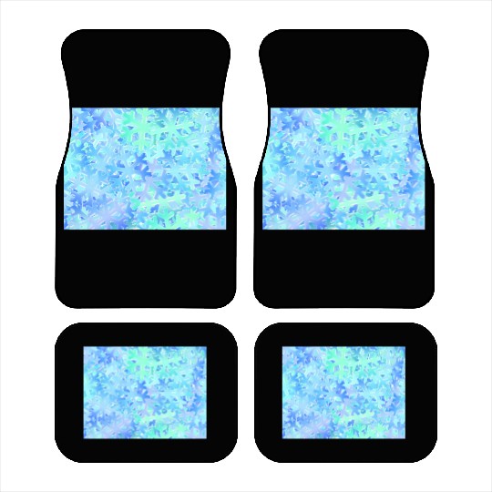 Crystal Snowflake Pattern Car Mats