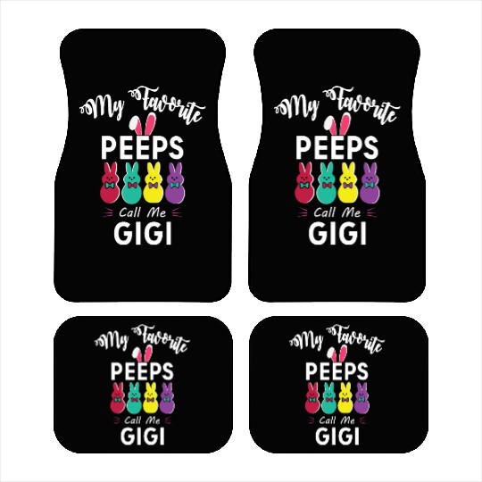 My favorite peeps call me GIGI Car Mats