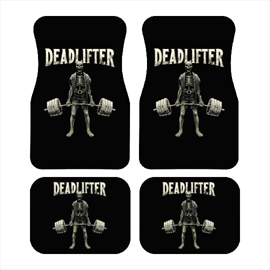 Workout Training Fitness Lifting Gym Zombie Car Mats