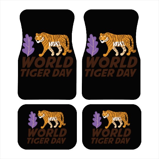 tiger lion Car Mats