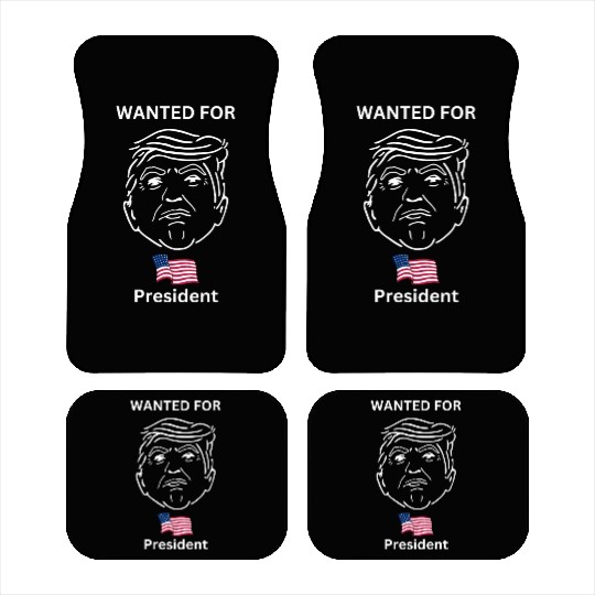 Trump for President, election 2024, Donald Trump Car Mats