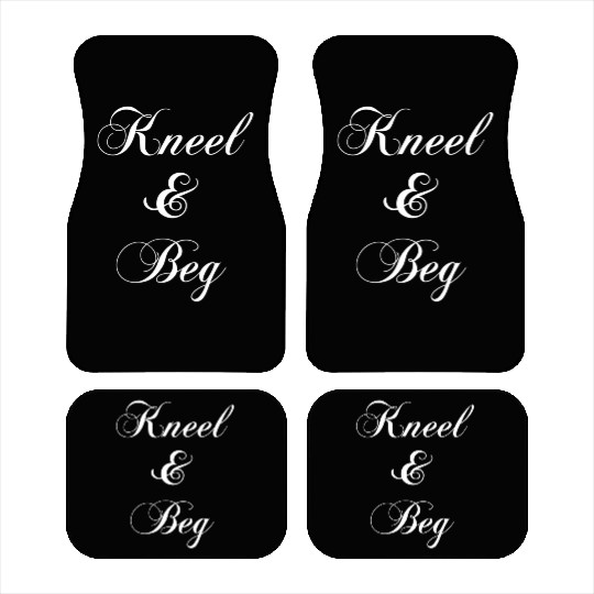 Kneel Beg Bdsm Dominatrix Kinky Domme Fuck Role Pl Car Mats