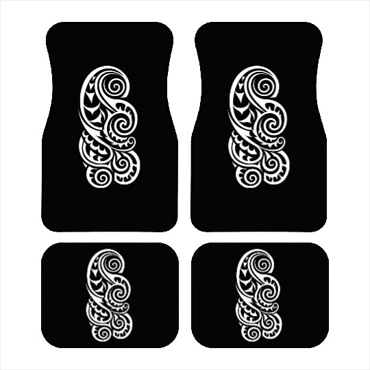 Maori Tattoo Marvels inked Traditions Car Mats