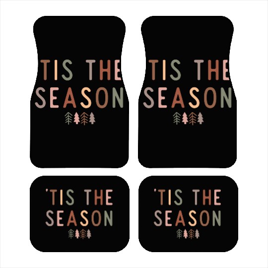 Tis The Season - Christmas Car Mats