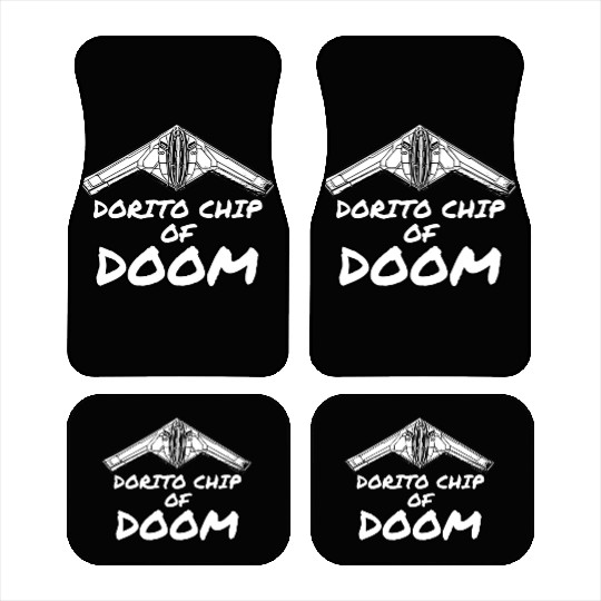 DORITO CHIP OF Dooom | B-21 Raider Car Mats
