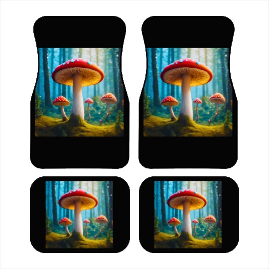 Mellow Mushroom Car Mats