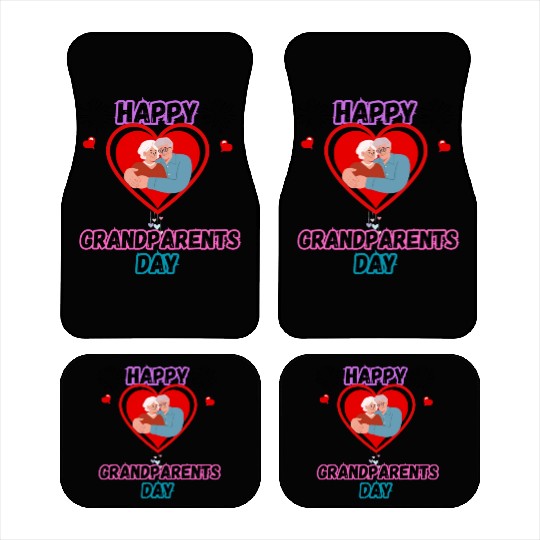 Happy Grandparents Day Car Mats