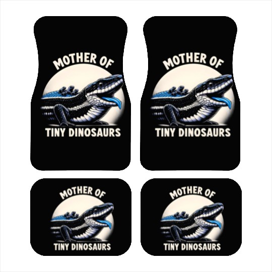 Lizard Collector Reptile Lover Blue Tongue Skink Car Mats