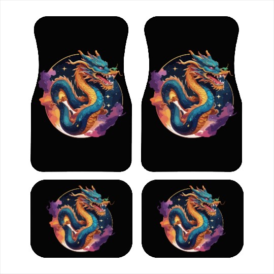 traditional Chinese dragon Car Mats