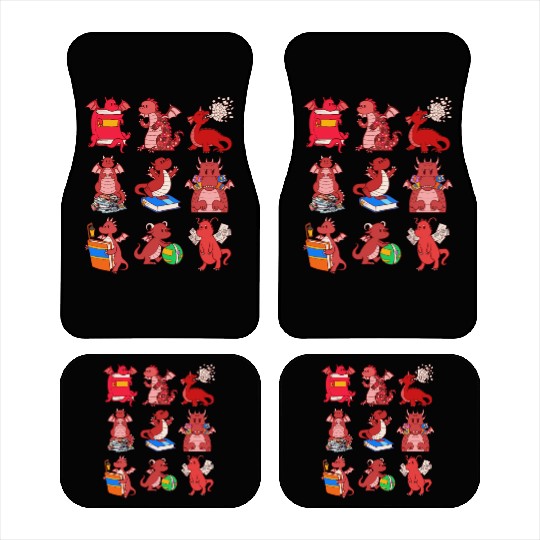 Books Car Mats, Dragon Book Breathing Papers Pages