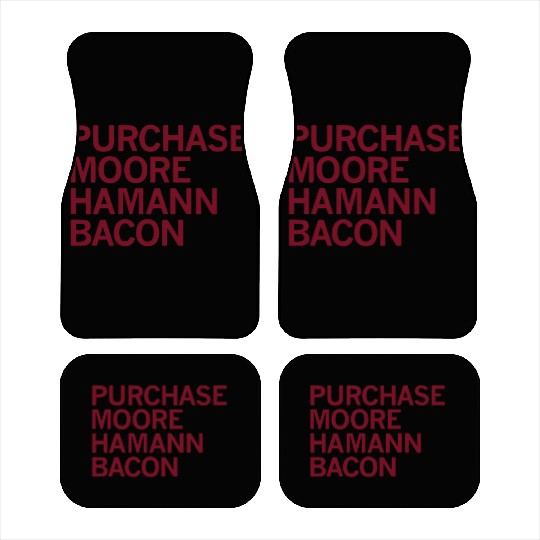 Purchase Moore Hamann Bacon Car Mats lowa Players