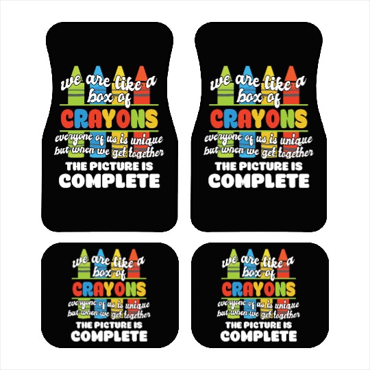 Back to School Teacher Life We Are Like A Box Of Car Mats