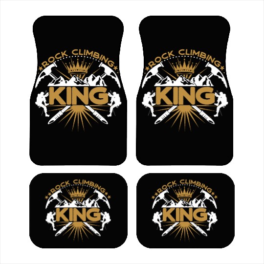 Rock Climbing King Car Mats