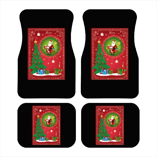 Christmas holidays love 1 Car Mats