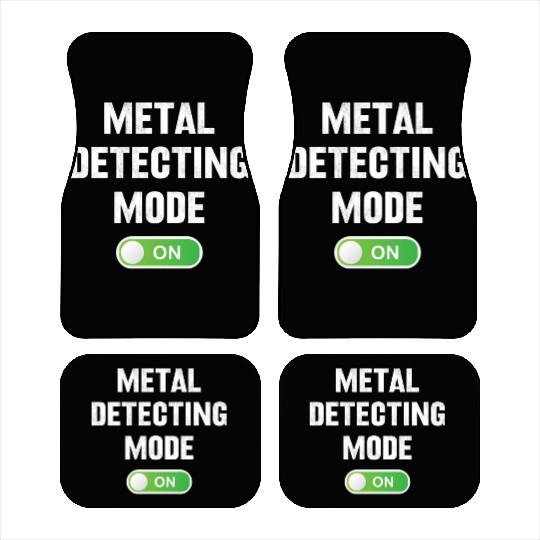 Metal detecting metal detecting mode on Car Mats