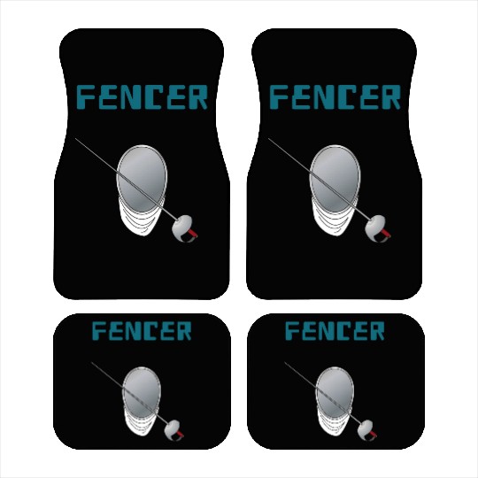 Fencer fencing sport game Car Mats