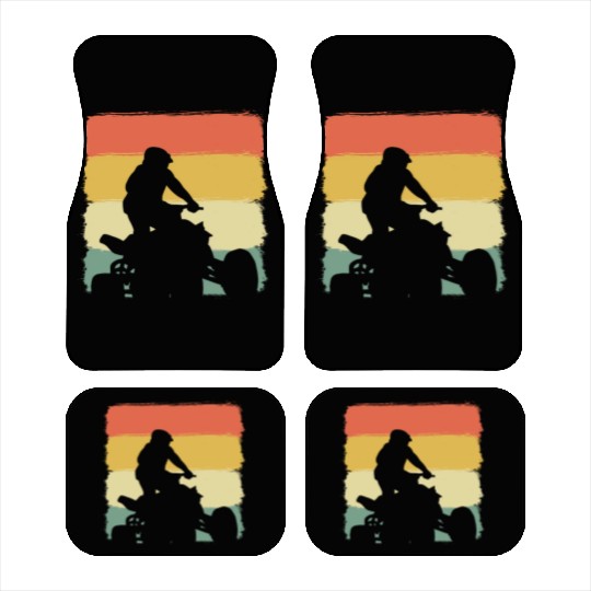 ATV Rider Racer Gift Car Mats