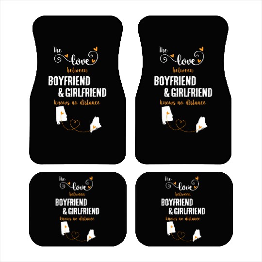 Love Between BF And GF Albm To Maine Gift Car Mats