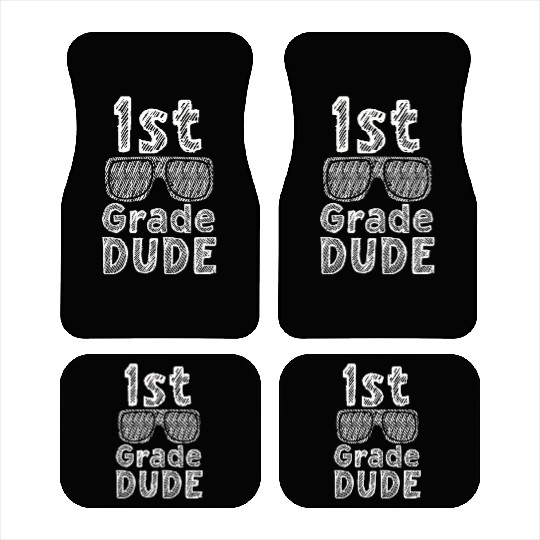 Kindergarten Teacher Funny Student 1st Graduation Car Mats