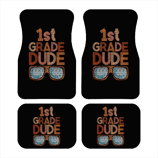 Kindergarten Teacher Funny Student 1st Graduation Car Mats