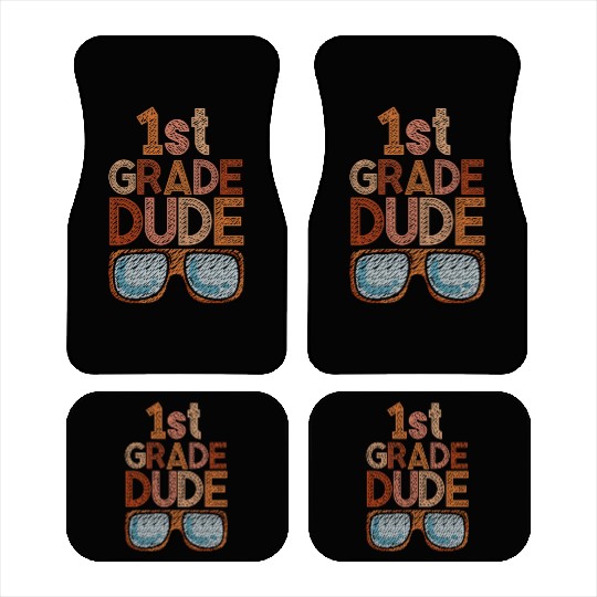 Kindergarten Teacher Funny Student 1st Graduation Car Mats