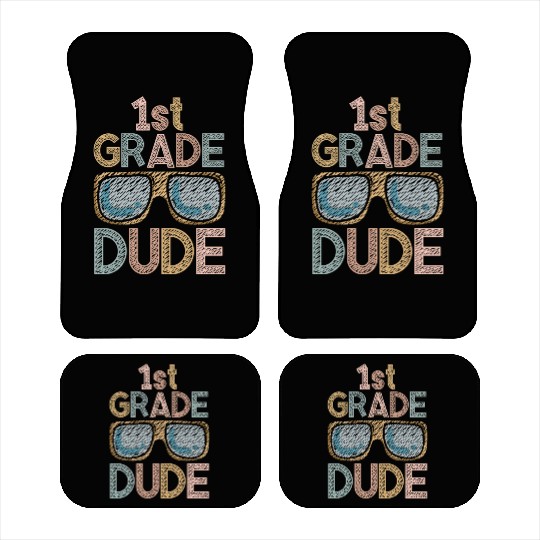 Kindergarten Teacher Funny Student 1st Graduation Car Mats