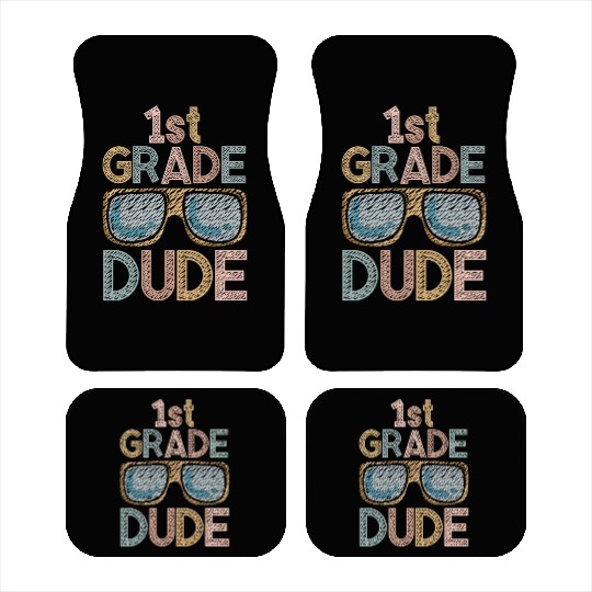 Kindergarten Teacher Funny Student 1st Graduation Car Mats