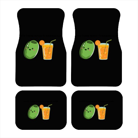 Olive Juice (I love you) Car Mats