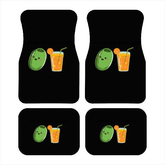 Olive Juice (I love you) Car Mats