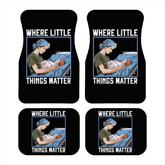 Registered Nurse Medical Medicine Neonatal Nurse Car Mats