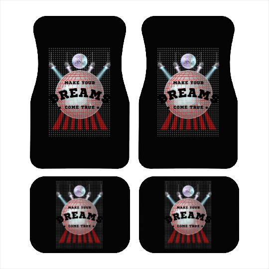 Make Your Dreams Come True with Disco Ball Design Car Mats