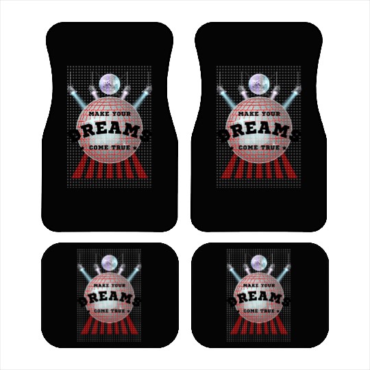 Make Your Dreams Come True with Disco Ball Design Car Mats