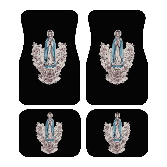 Mother of Jesus Car Mats