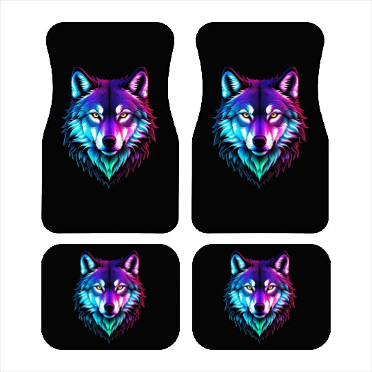 Alpha Wolf Car Mats