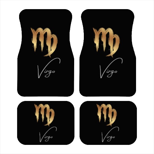 Virgo zodiac sign Car Mats
