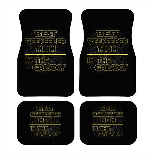 Best Beekeeper Mom In The Galaxy Mother's Day Gift Car Mats