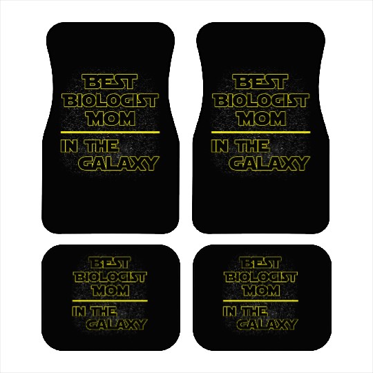 Best Biologist Mom In The Galaxy Mother's Day Gift Car Mats