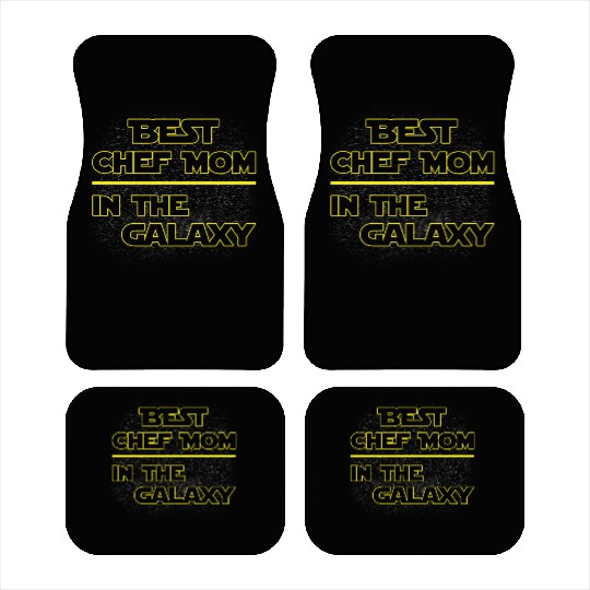 Best Chef Mom In The Galaxy Mother's Day Gift Car Mats