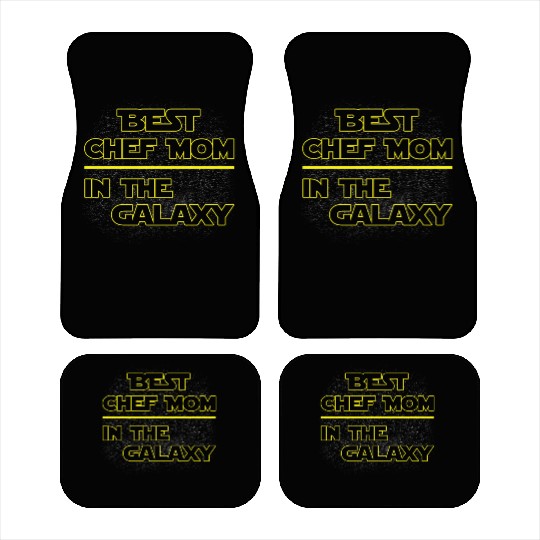 Best Chef Mom In The Galaxy Mother's Day Gift Car Mats