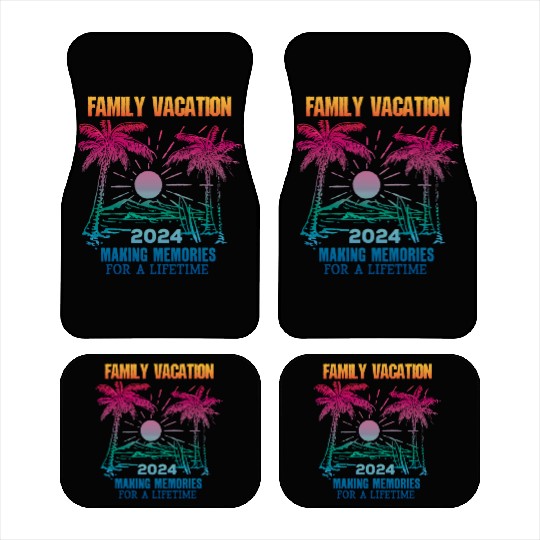 Family Vacation 2024 Making Memories Car Mats