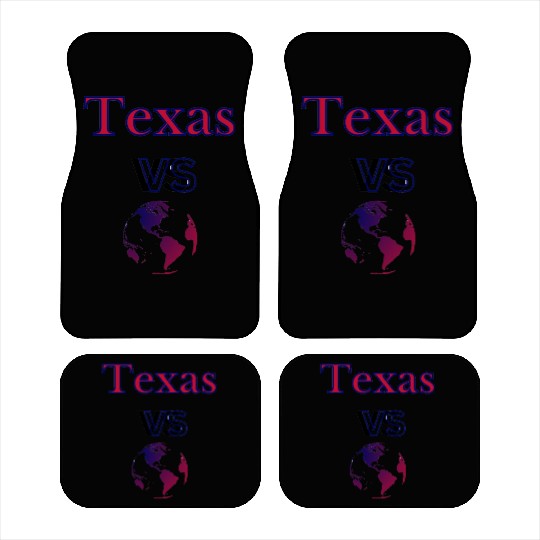 Texas SV The World Merch Design Car Mats